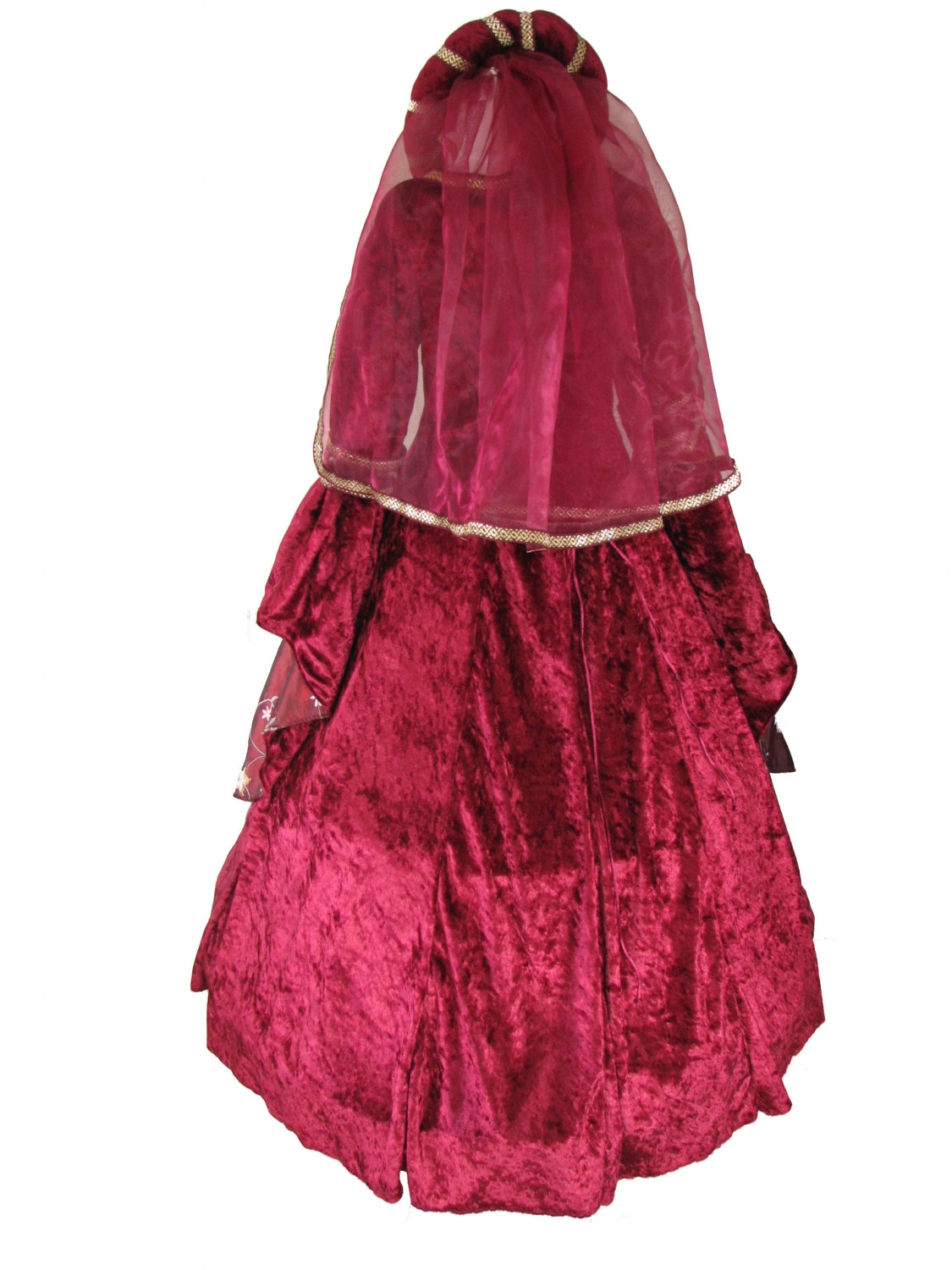 Girl's Deluxe Medieval Tudor Costume Age 9 - 11 Years Image